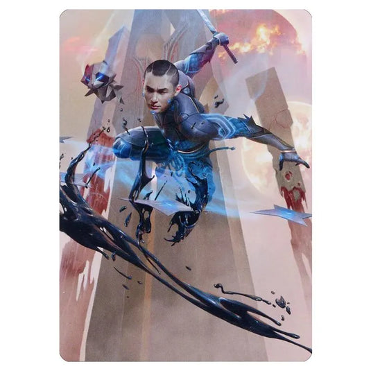 Magic The Gathering - Phyrexia - All Will Be One - Art Series - Kaito, Dancing Shadow - 48/81
