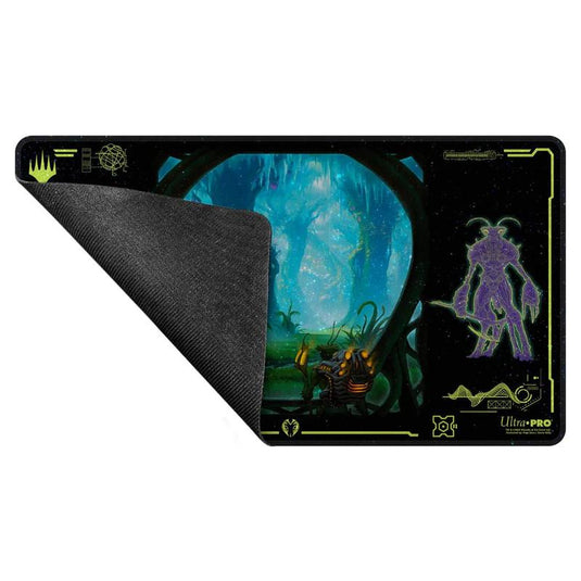 Ultra Pro - Magic The Gathering - Edge of Eternities - Playmat - Mythic Green Holofoil