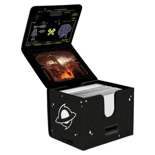 Ultra Pro - Magic The Gathering - Edge of Eternities - Alcove Edge Deck Box - Red Mythic