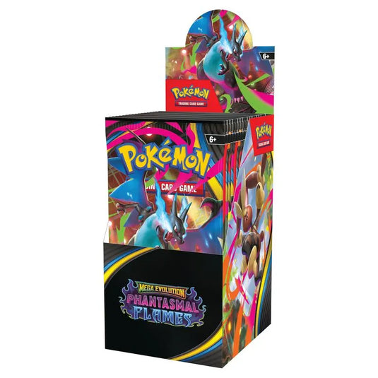 Pokemon - Mega Evolution - Phantasmal Flames - Half Booster Box (18 Packs)