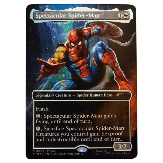 Magic the Gathering - Marvel Legends Series - Battle-Damaged Spider-Man