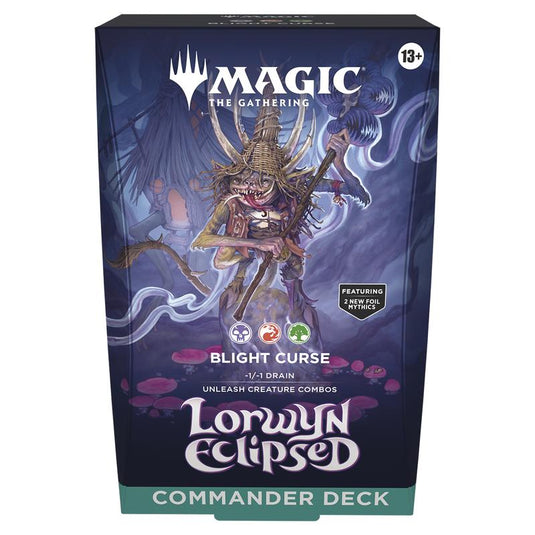 Magic The Gathering - Lorwyn Eclipsed - Commander Deck - Blight Curse