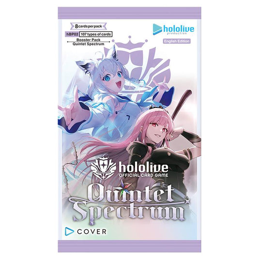 Hololive Official Card Game - Quintet Spectrum - Booster Pack