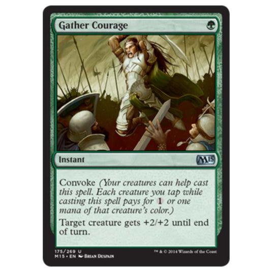 Magic the Gathering - M15 Core Set - Gather Courage - 175/269