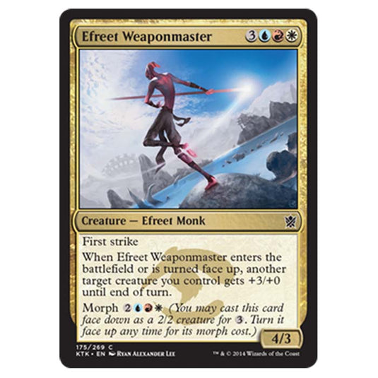 Magic the Gathering - Khans Of Tarkir - Efreet Weaponmaster - 175/269