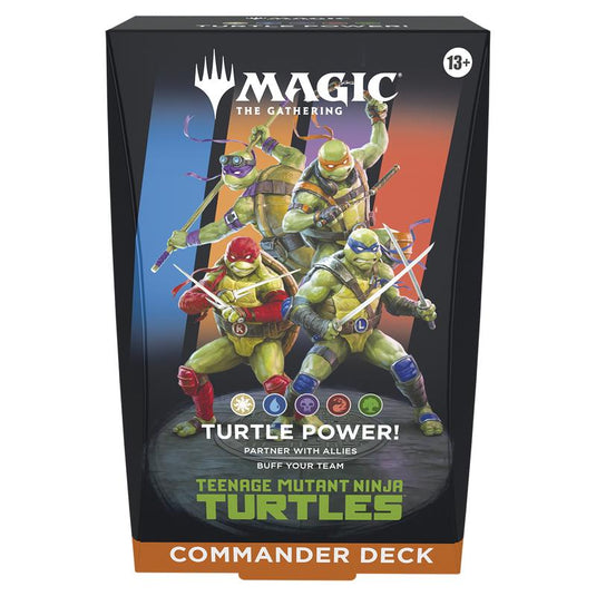Magic The Gathering - Universes Beyond - Teenage Mutant Ninja Turtles - Commander Deck - Turtle Power