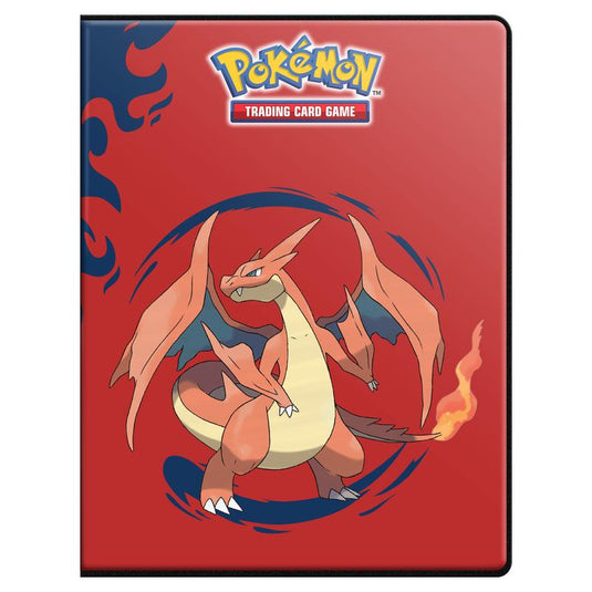 Ultra Pro - Pokemon - Mega Charizard X & Mega Charizard Y - 9 Pocket Portfolio