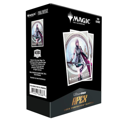 Ultra Pro - Magic The Gathering - Universes Beyond - Final Fantasy - Apex Deck Protector Sleeves - 105 Sleeves - Lightning, Army of One