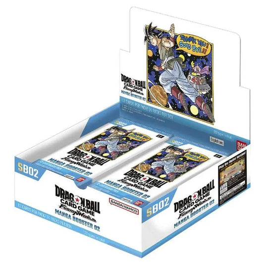 Dragon Ball Super Card Game - Fusion World - SB02 - Manga Booster 02 - Booster Box (24 Packs)