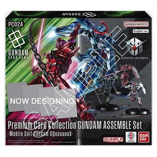 Gundam Card Game - Premium Collection - Gundam Assemble Set - Mobile Suit Gundam: GQuuuuuuX - PC02A