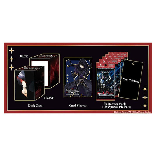 Weiss Schwarz - The Eminence in Shadow - Supply Set