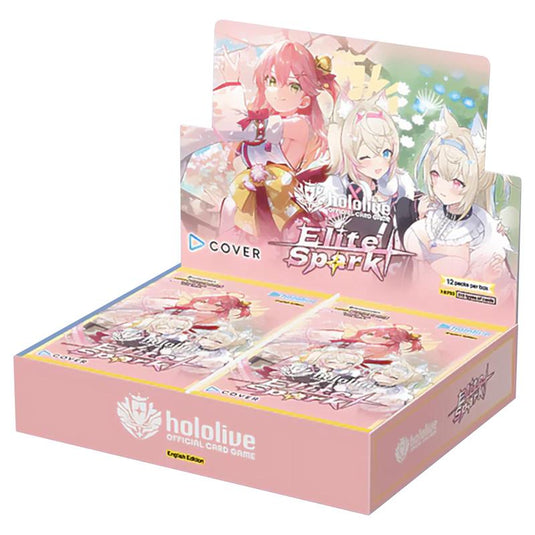 Hololive Official Card Game - Elite Spark - Booster Box (12 Packs)