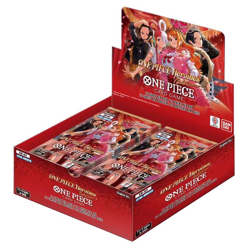 One Piece Card Game - EB-03 - One Piece Heroines Edition - Booster Box One Piece Card Game - EB-03 - One Piece Heroines Edition - Booster Box