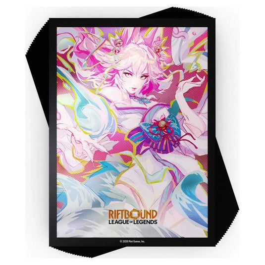 Riftbound: League of Legends TCG - Spiritforged - Art Sleeves - Spirit Blossom Ahri (100 Sleeves)
