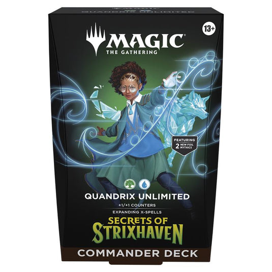 Magic The Gathering - Secrets of Strixhaven - Commander Deck - Quandrix Unlimited