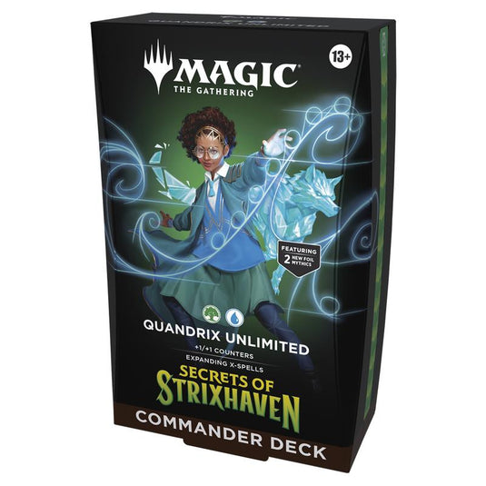 Magic The Gathering - Secrets of Strixhaven - Commander Deck - Quandrix Unlimited