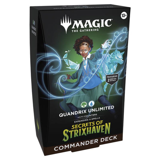 Magic The Gathering - Secrets of Strixhaven - Commander Deck - Quandrix Unlimited