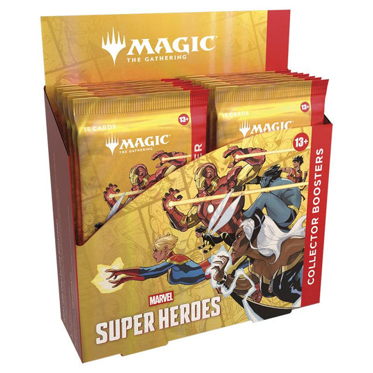 Magic The Gathering - Marvel Super Heroes - Collector Booster Box (12 Packs)