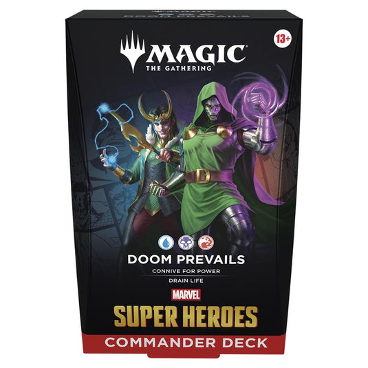 Magic The Gathering - Marvel Super Heroes - Commander Deck - Doom Prevails