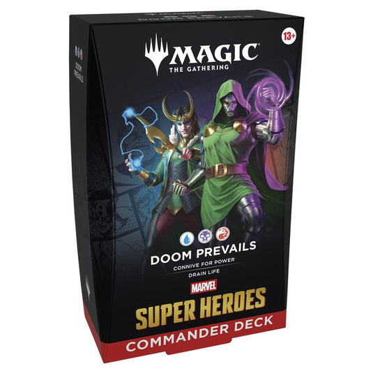 Magic The Gathering - Marvel Super Heroes - Commander Deck - Doom Prevails
