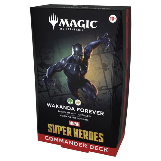 Magic The Gathering - Marvel Super Heroes - Commander Deck - Wakanda Forever