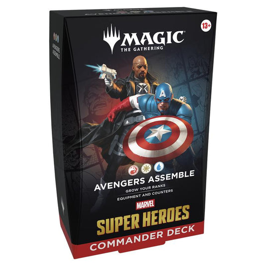 Magic The Gathering - Marvel Super Heroes - Commander Deck - Avengers Assemble