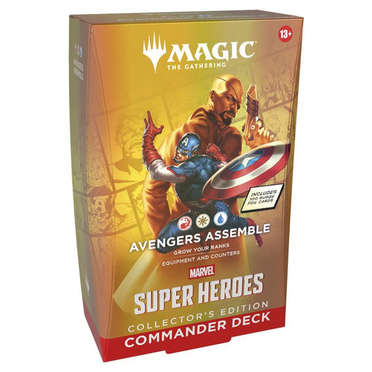 Magic The Gathering - Marvel Super Heroes - Collector's Edition Commander Deck - Avengers Assemble