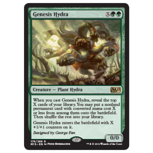 Magic the Gathering - M15 Core Set - Genesis Hydra - 176/269