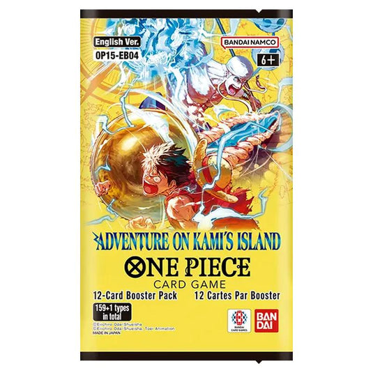 One Piece Card Game - OP-15 - Adventure on Kami's Island - Booster Pack