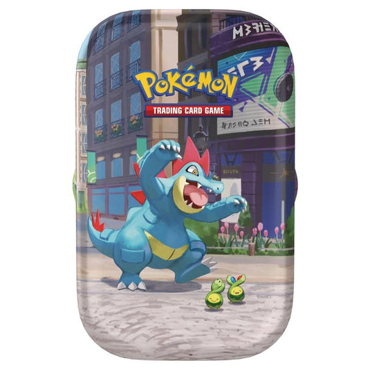 Pokemon - Mega Evolution - Lumiose City - Mini Tin - Feraligatr & Smoliv