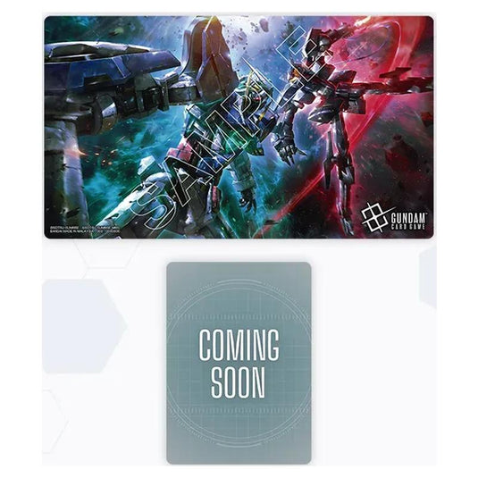 Gundam Card Game - Official Playmat & Card Set - Mobile Suit Gundam 00