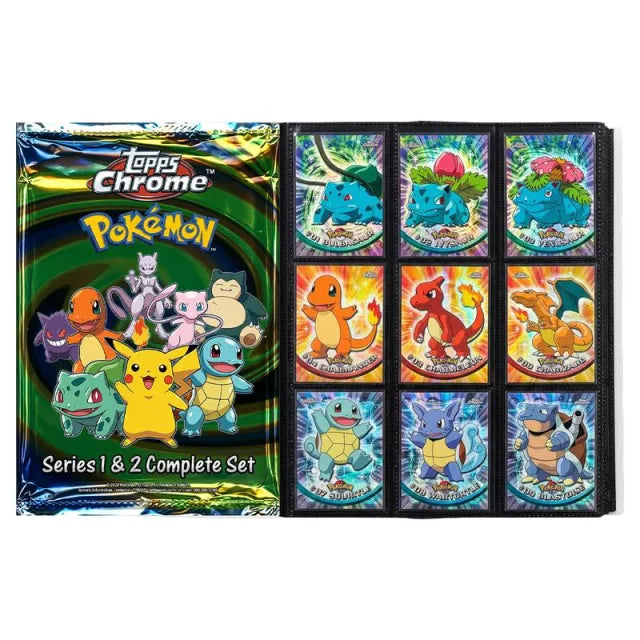 Pokemon - 2000 Topps Chrome - Series 1 & 2 - Complete Set Pokemon - 2000 Topps Chrome - Series 1 & 2 - Complete Set