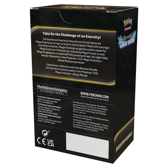 Pokemon - Mega Evolution - Chaos Rising - Booster Bundle