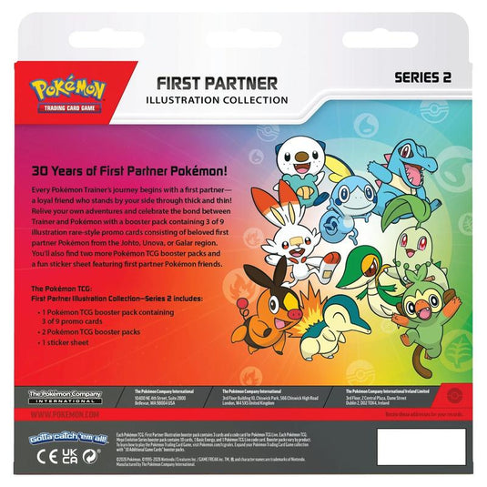 Pokemon - First Partner Illustration Collection Box - Series 2