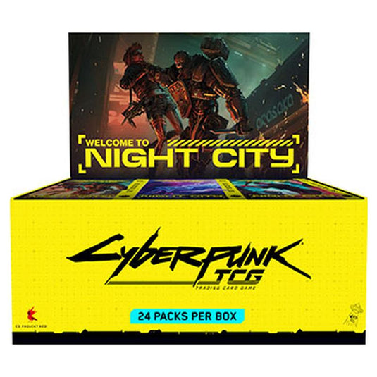 Cyberpunk TCG - Welcome to Night City - Booster Box (24 Packs)