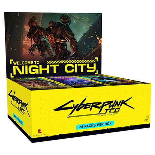 Cyberpunk TCG - Welcome to Night City - Booster Box (24 Packs)
