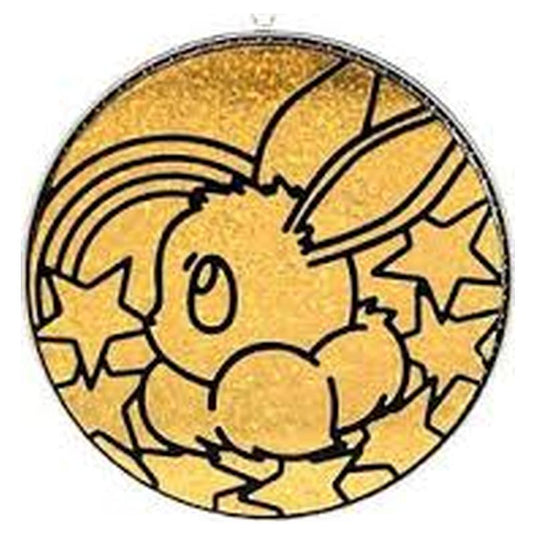 Pokemon - Eevee Jumbo Coin (Gold Metallic)