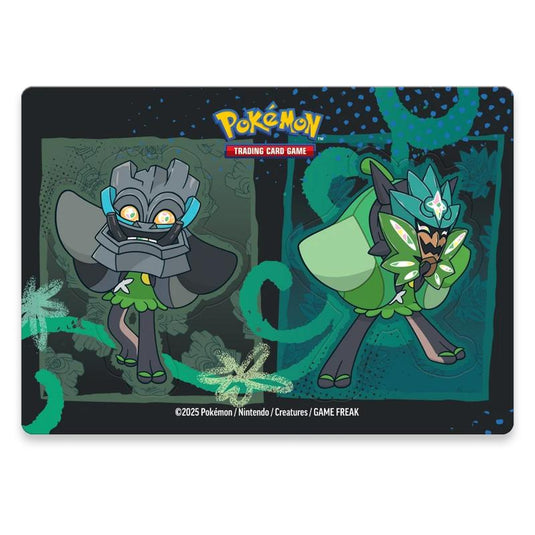 Pokemon - Twilight Masquerade Stacking Tin - Stickers - (Teal Mask & Cornerstone Mask)