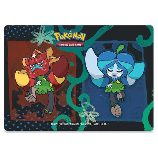 Pokemon - Twilight Masquerade Stacking Tin - Stickers - (Hearthflame Mask & Wellspring Mask)
