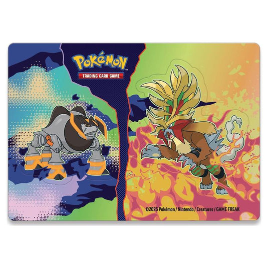 Pokemon - Paradox Pokemon Stacking Tin - Stickers - (Iron Boulder & Gouging Fire)
