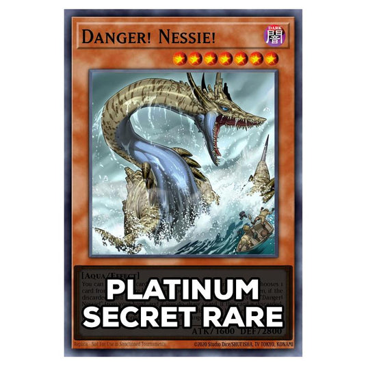 Danger! Nessie! RA05-EN012 card from the Yu-Gi-Oh! set Rarity Collection 5
