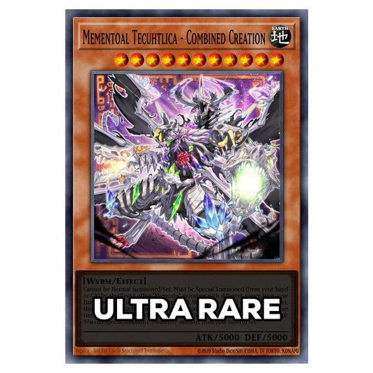 Mementoal Tecuhtlica - Combined Creation RA05-EN029 card from the Yu-Gi-Oh! set Rarity Collection 5