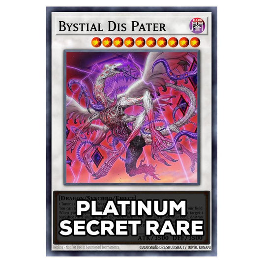 Bystial Dis Pater RA05-EN041 card from the Yu-Gi-Oh! set Rarity Collection 5