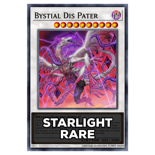 Bystial Dis Pater RA05-EN041 card from the Yu-Gi-Oh! set Rarity Collection 5