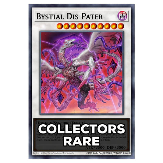 Bystial Dis Pater RA05-EN041 card from the Yu-Gi-Oh! set Rarity Collection 5