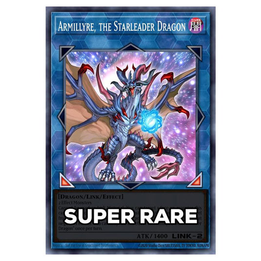 Armillyre, the Starleader Dragon RA05-EN055 card from the Yu-Gi-Oh! set Rarity Collection 5