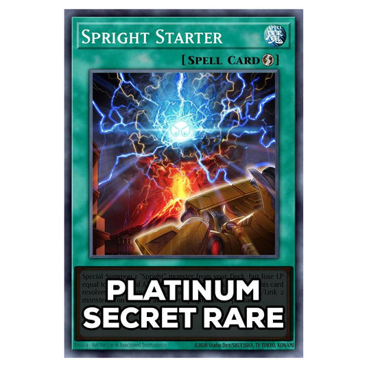 Spright Starter RA05-EN068 card from the Yu-Gi-Oh! set Rarity Collection 5
