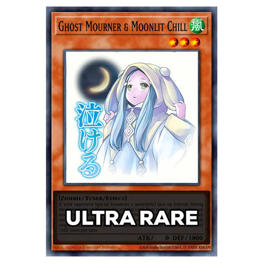 Ghost Mourner & Moonlit Chill RA05-EN096 card from the Yu-Gi-Oh! set Rarity Collection 5