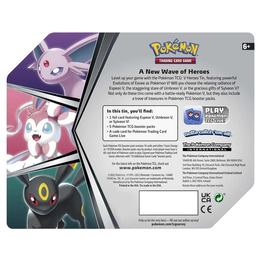 Pokemon - V Heroes - 7" Tin - Umbreon V
