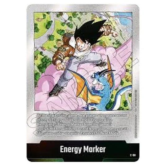 Dragon Ball Super - Fusion World Promos - "Son Goku" Energy Marker - E-80s
